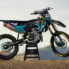 Kit déco motocross Honda - Frost - Bleu Promo