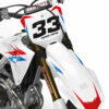Kit déco motocross Honda - Glitch - Rouge Bleu 3