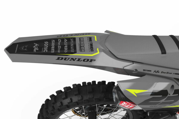 Kit déco motocross Honda - HOLESHOT - Gris 3