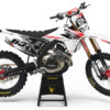 Kit déco motocross Honda - Hangout - Blanc