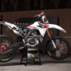Kit déco motocross Honda - Hangout - Blanc Promo