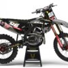 Kit déco motocross Honda - Instinct - Gris Noir