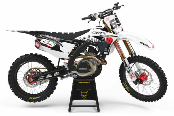 Kit déco motocross Honda - Japan - Blanc