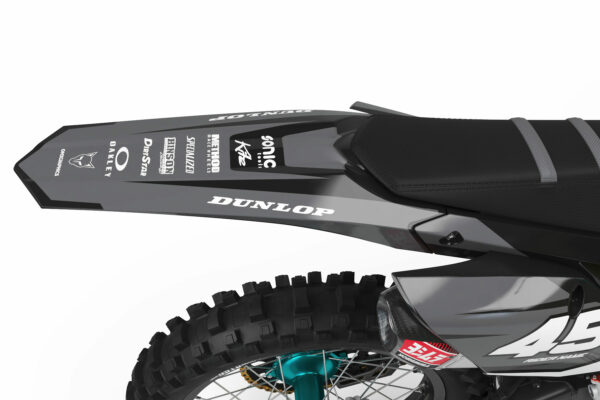 Kit déco motocross Honda - Local - Bleu 3