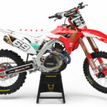 Kit déco motocross Honda - MONSTER - Rouge