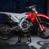 Kit déco motocross Honda - MONSTER - Rouge Promo