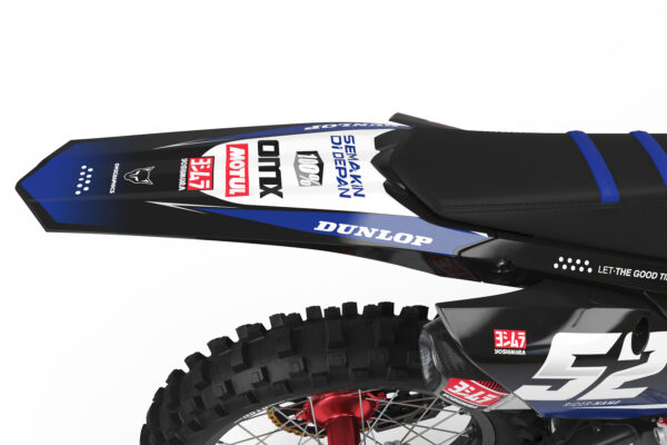 Kit déco motocross Honda - Ominous - Bleu 3