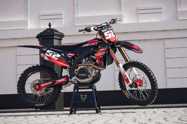 Kit déco motocross Honda - Ominous Promo