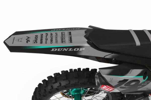 Kit déco motocross Honda - PHANTOM - Noir 3