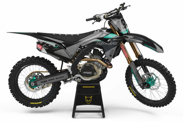 Kit déco motocross Honda - PHANTOM - Noir