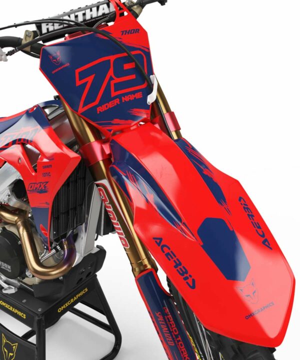 Kit déco motocross Honda - PUNCH 2