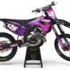 Kit déco motocross Honda - Pixel - Rose
