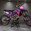 Kit déco motocross Honda - Pixel - Rose Promo
