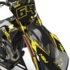 Kit déco motocross Honda - RHYME - Noir Jaune 2