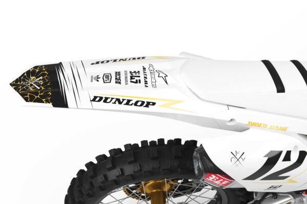 Kit déco motocross Honda - RIVAL - Gold 3