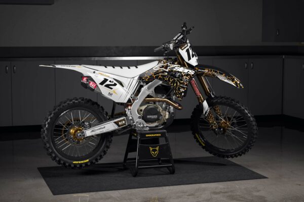 Kit déco motocross Honda - RIVAL - Gold Promo