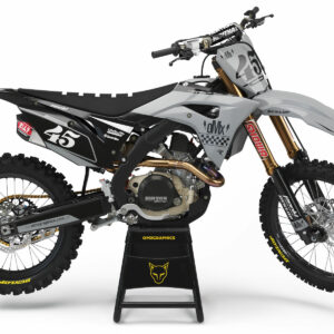 Kit déco motocross Honda - Race - Gris