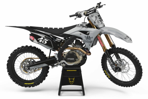 Kit déco motocross Honda - Race - Gris