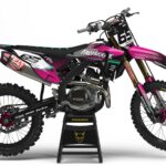 Kit déco motocross Honda - Reckless - Rose