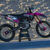 Kit déco motocross Honda - Reckless - Rose Promo