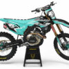 Kit déco motocross Honda - STEALTH - Teal