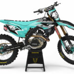 Kit déco motocross Honda - STEALTH - Teal