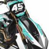 Kit déco motocross Honda - STEALTH - Teal 2