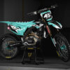 Kit déco motocross Honda - STEALTH - Teal Promo