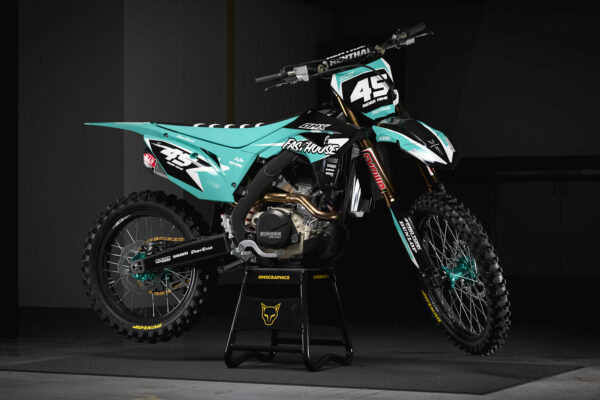 Kit déco motocross Honda - STEALTH - Teal Promo