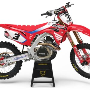 Kit déco motocross Honda - STOCK