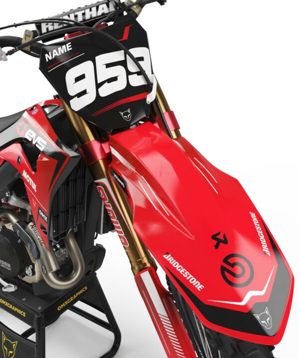 Kit déco motocross Honda - SYNDICATE 2