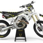 Kit déco motocross Honda - Sleek - Blanc