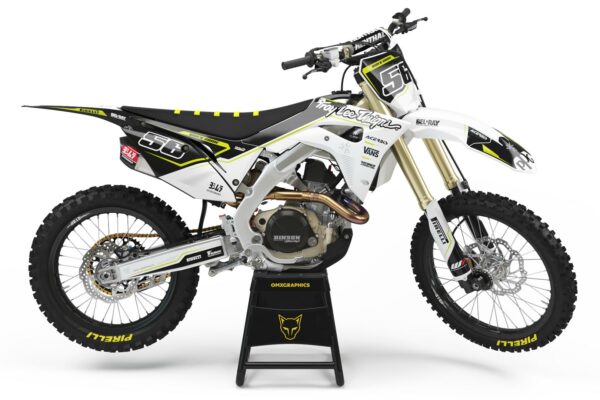 Kit déco motocross Honda - Sleek - Blanc