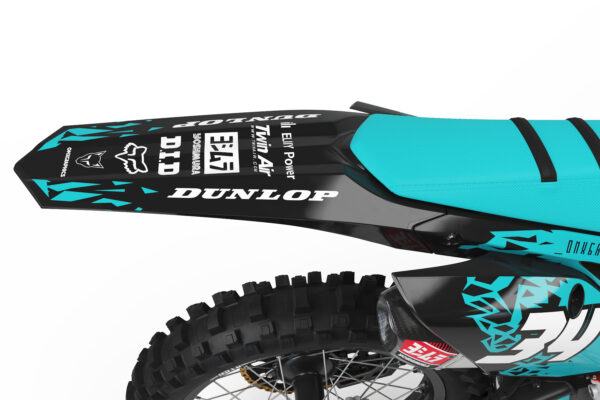 Kit déco motocross Honda - Smash - Bleu 3