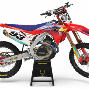 Kit déco motocross Honda - TEAM