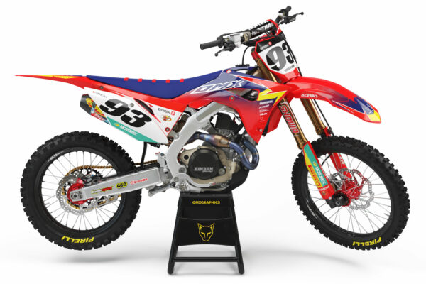 Kit déco motocross Honda - TEAM