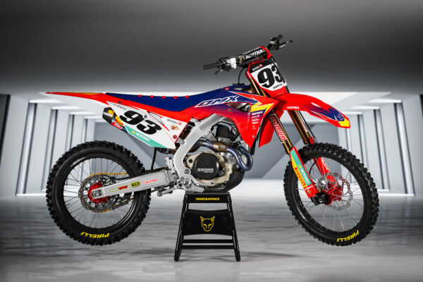 Kit déco motocross Honda - TEAM Promo
