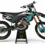 Kit déco motocross Honda - THROTTLE - Teal