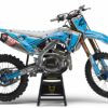 Kit déco motocross Honda - TOON - Gris Bleu