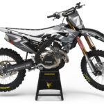 Kit déco motocross Honda - Thunder - Gris