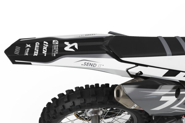 Kit déco motocross Honda - Thunder - Gris 3