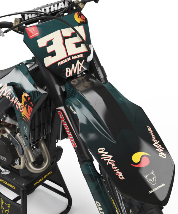 Kit déco motocross Honda - Tropical 2