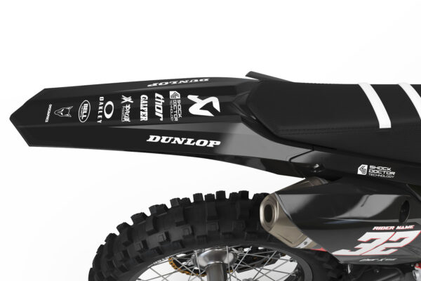 Kit déco motocross Honda - Tropical - Gris 3