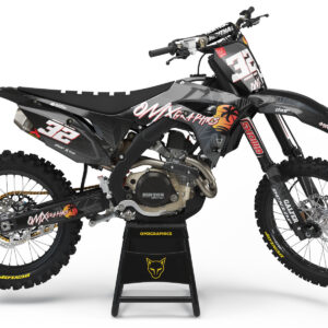 Kit déco motocross Honda - Tropical - Gris