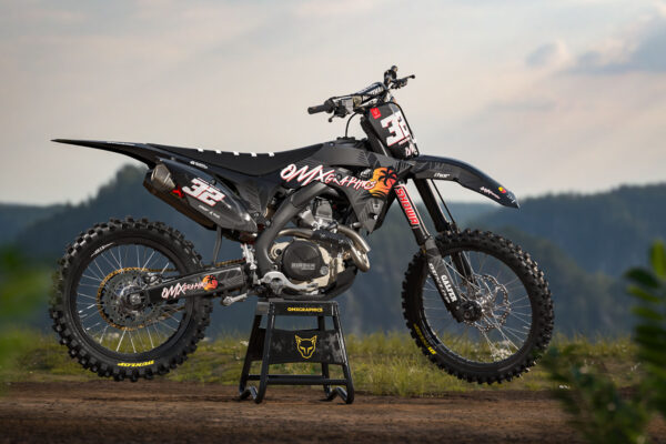 Kit déco motocross Honda - Tropical - Gris Promo