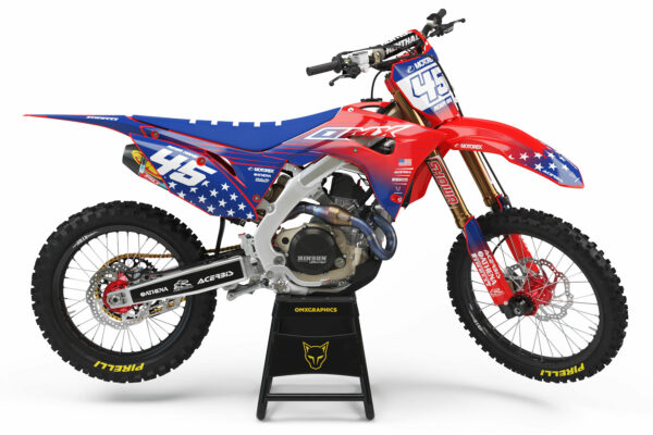 Kit déco motocross Honda - USA