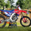 Kit déco motocross Honda - USA Promo