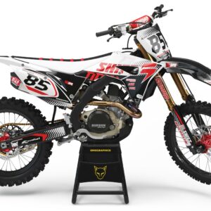 Kit déco motocross Honda - VOLTAGE - Noir