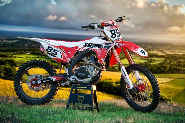 Kit déco motocross Honda - VOLTAGE Promo