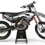 Kit déco motocross Honda - Vendetta - Gris